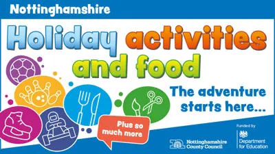 Holiday activities and food club, adventure starts here