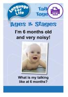 I'm 6 months old and very noisy!