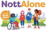 Nott Alone Logo
