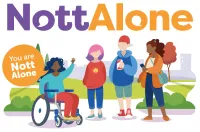 Nott Alone Logo