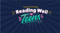 Reading Well Teens logo