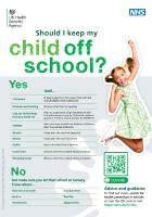Should I Keep my Child Off School Leaflet