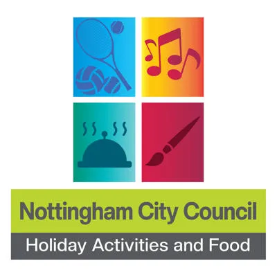 Nottingham City Holiday Activities and Food logo