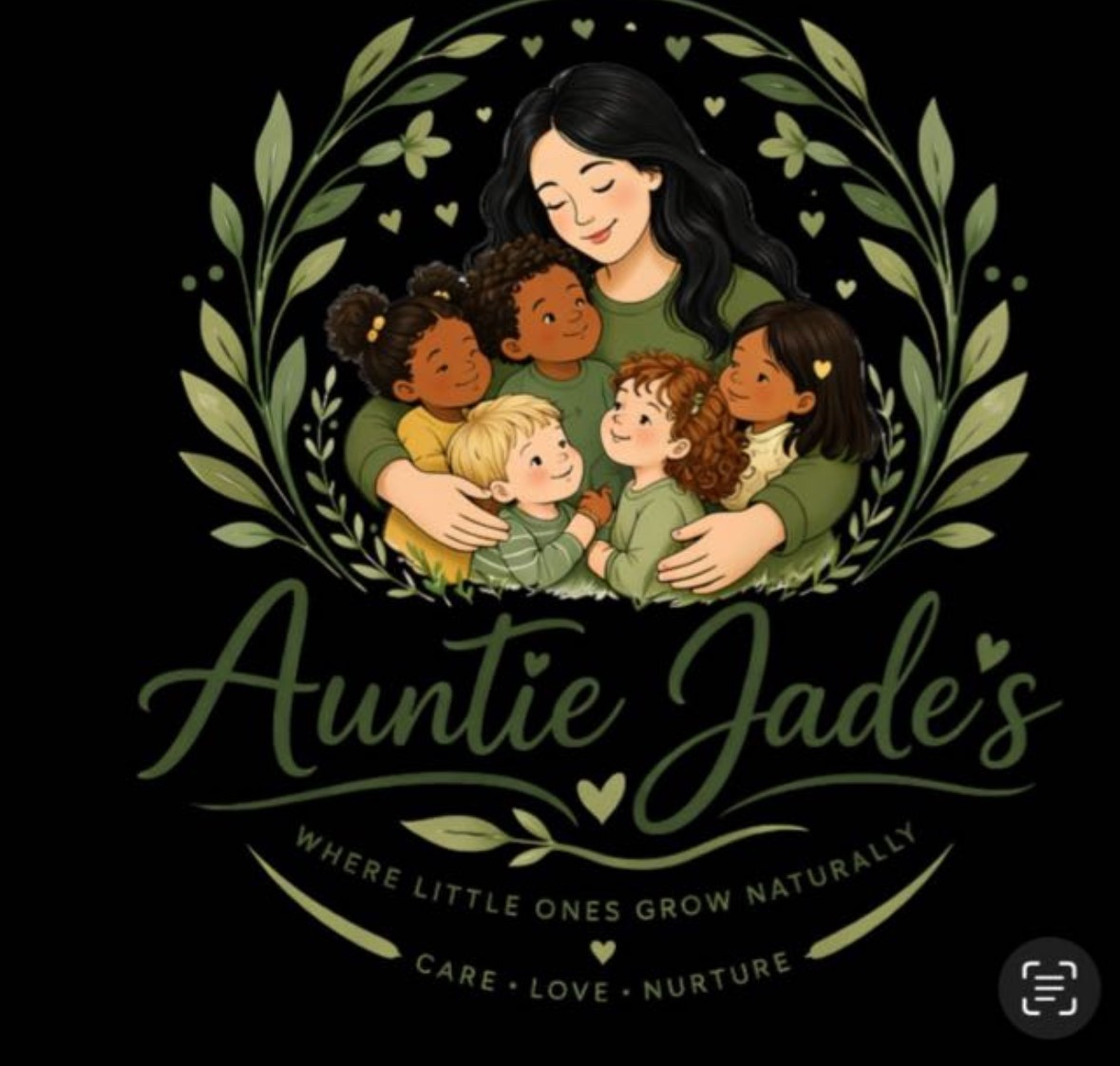 Auntie Jade childcare logo
