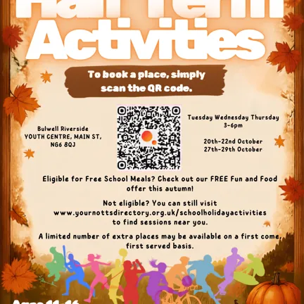 October Half term poster