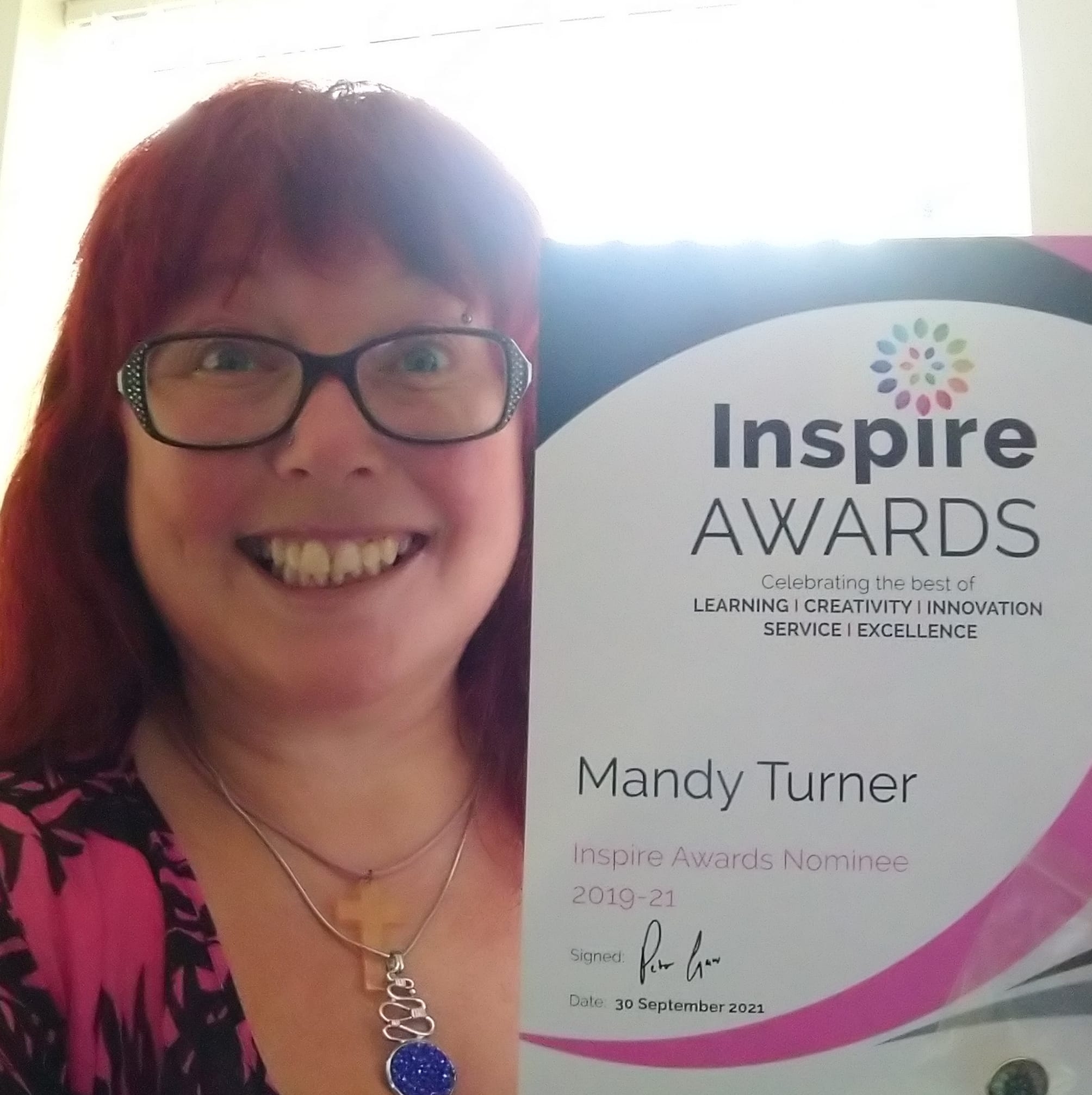Inspire Awards Certificate