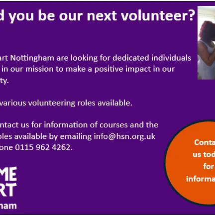 Volunteer advert