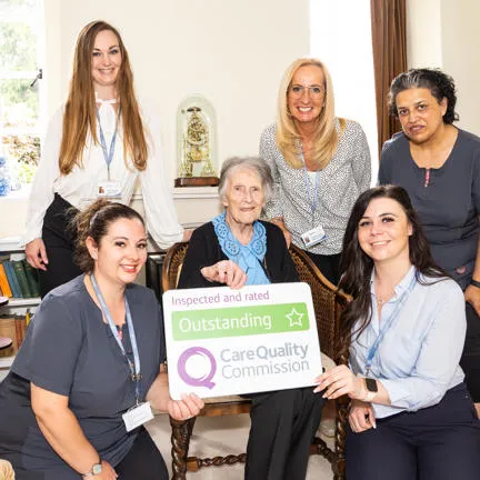 Carefound Home Care rated Outstanding in West Bridgford