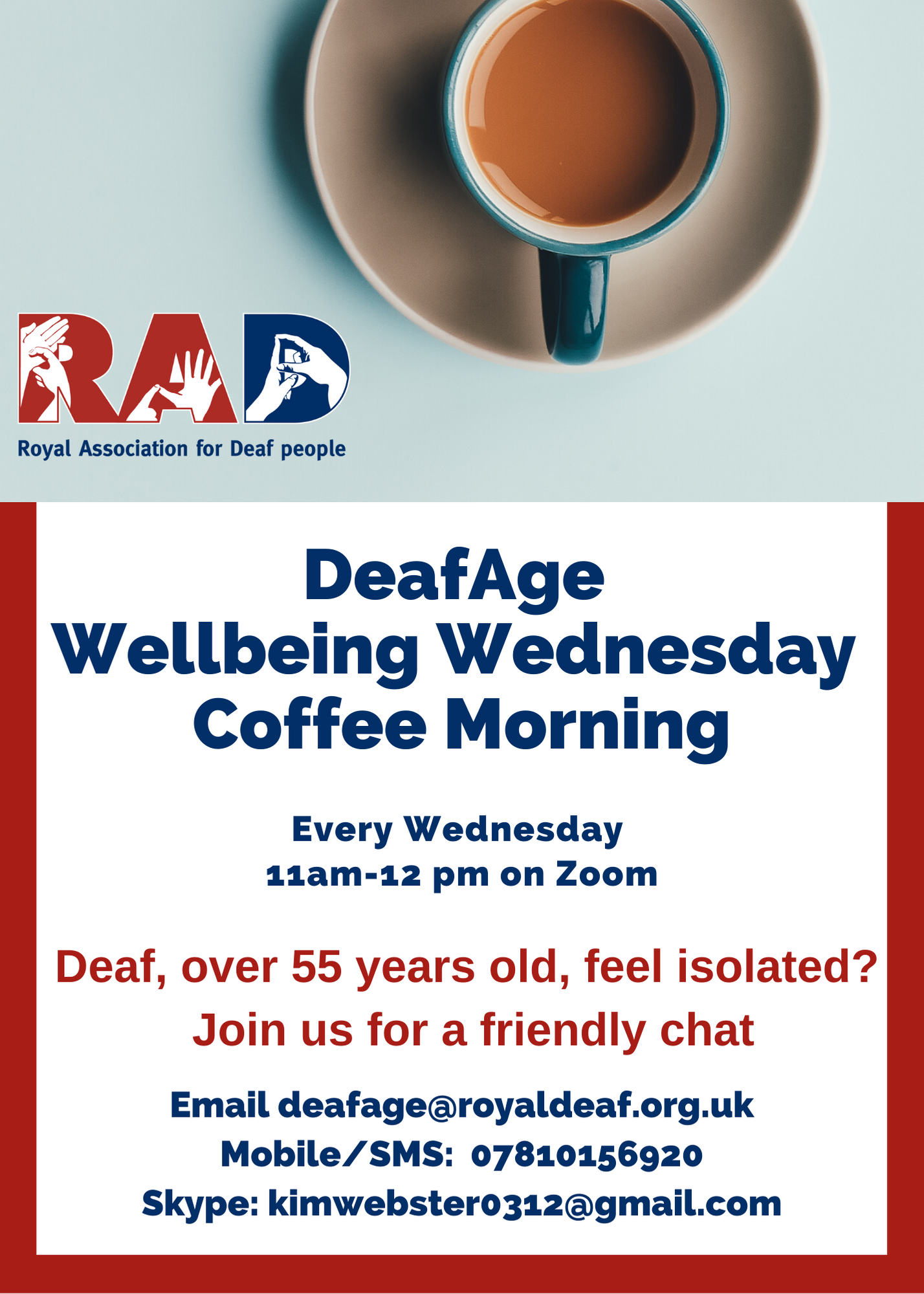 Coffee Morning poster