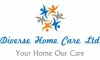 Logo: Stick figures in a circle with text below Diverse Home Care Ltd Your Home Our Care