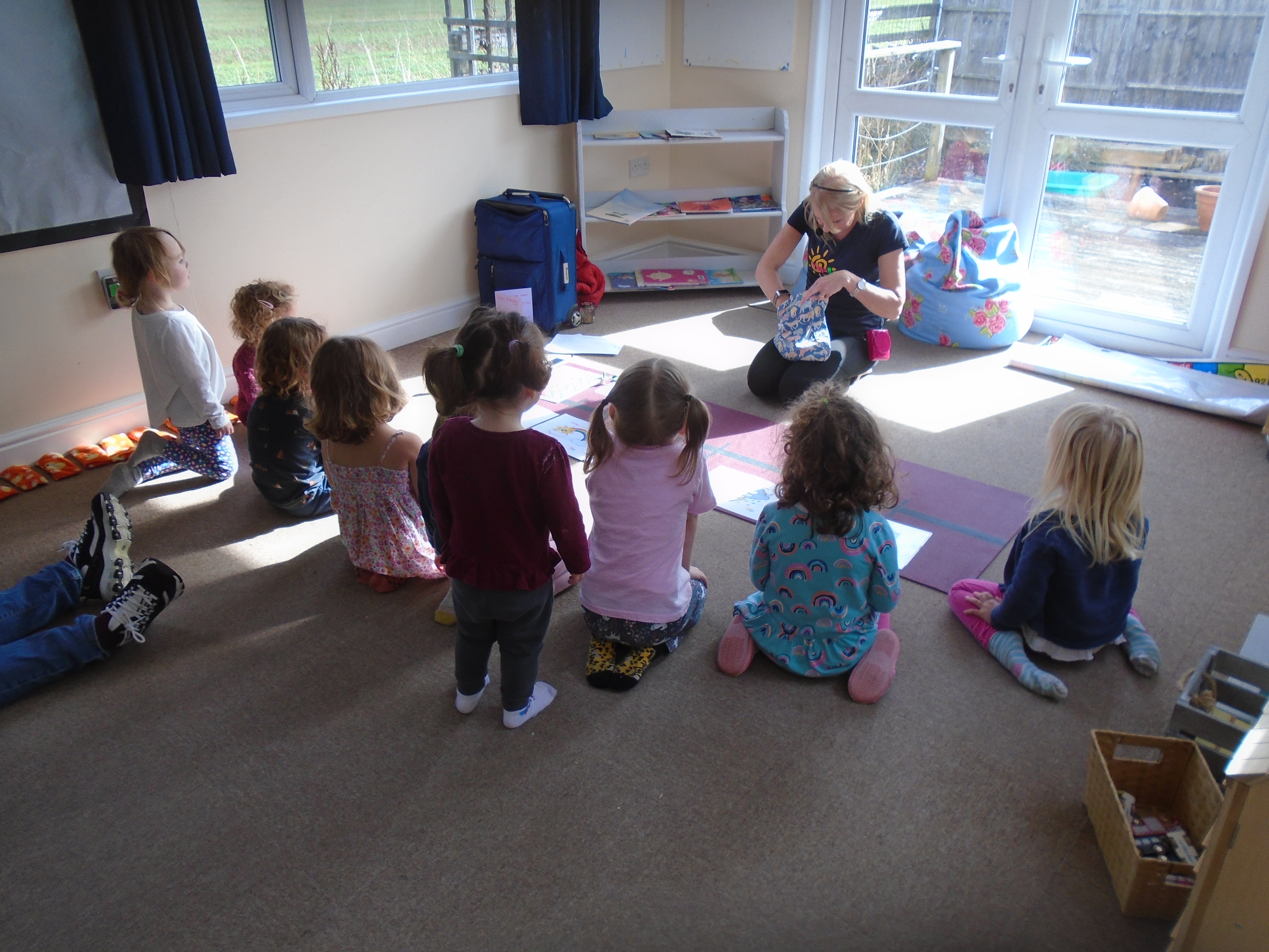 our free yoga sessions
