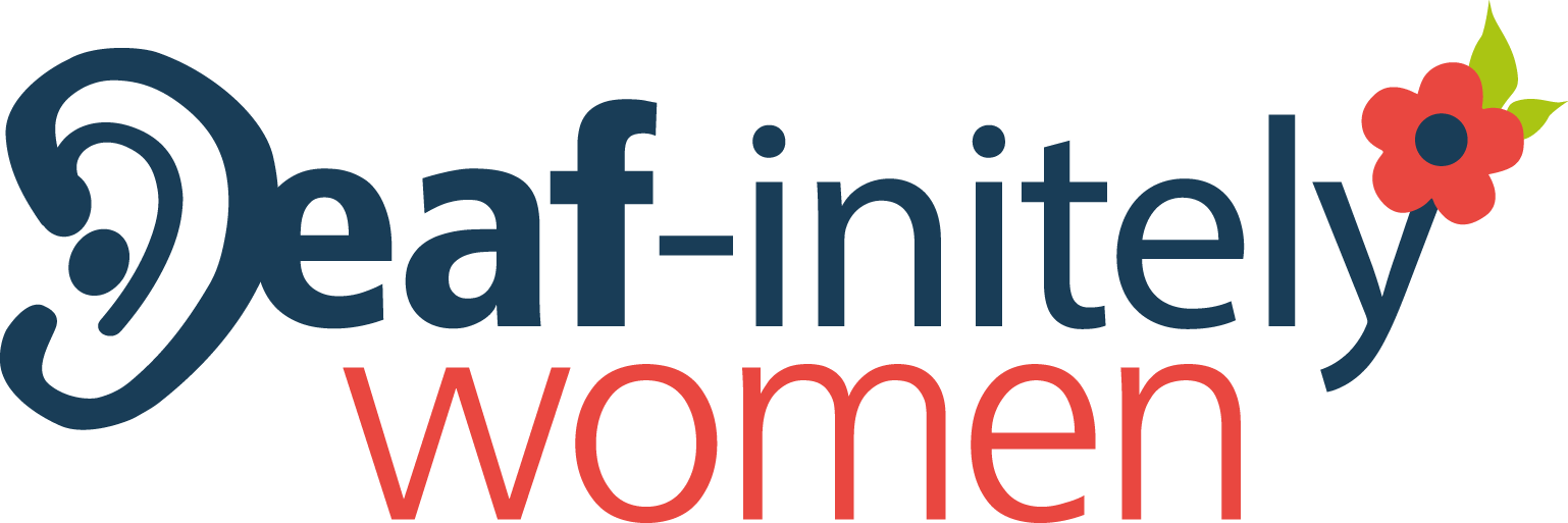 Deaf-initely Women logo