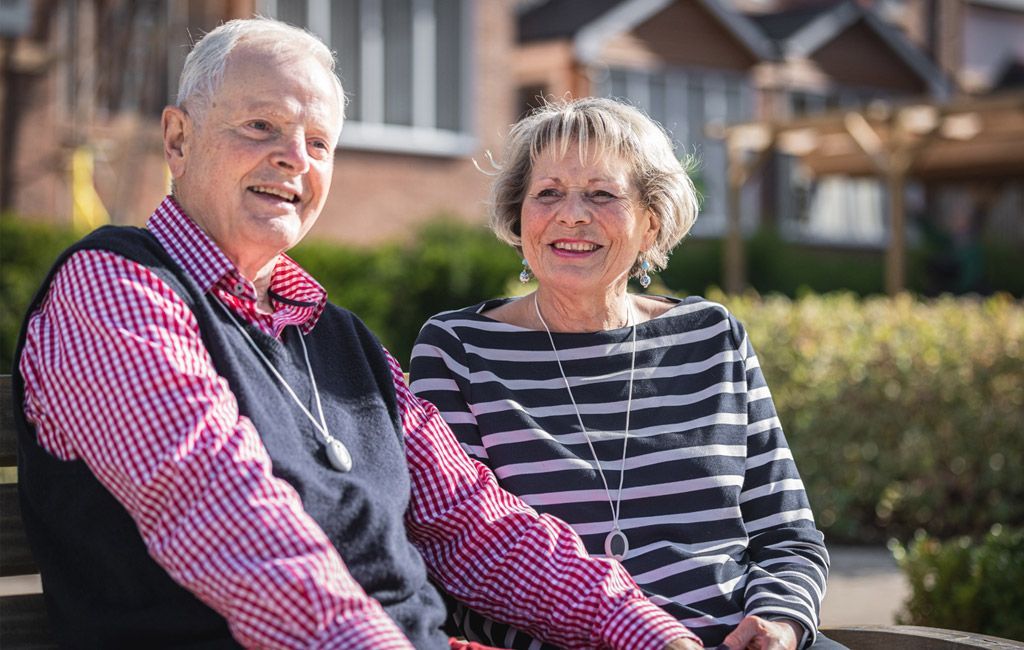 Two elderly people