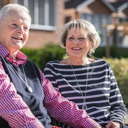 Two elderly people