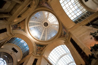 Domed ceiling of The Exchange Arcade