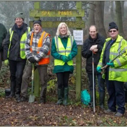FTNCG volunteers at Spa Ponds