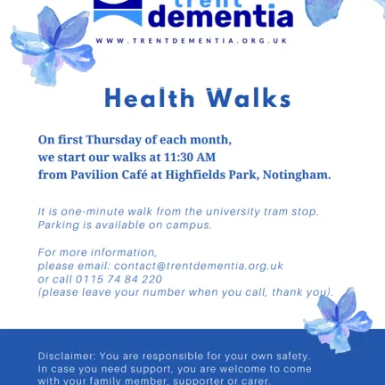 Health Walks Flyer