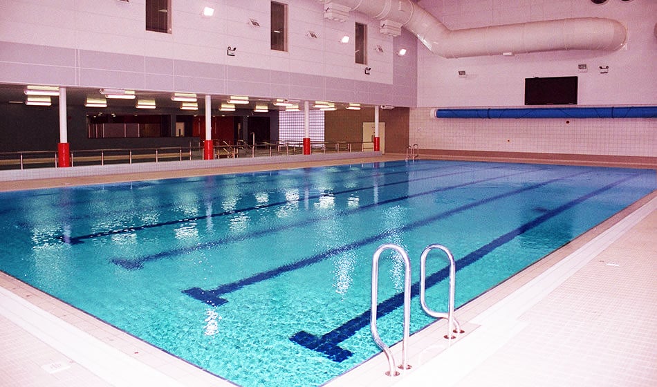 Swimming pool at Lammas Leisure Centre