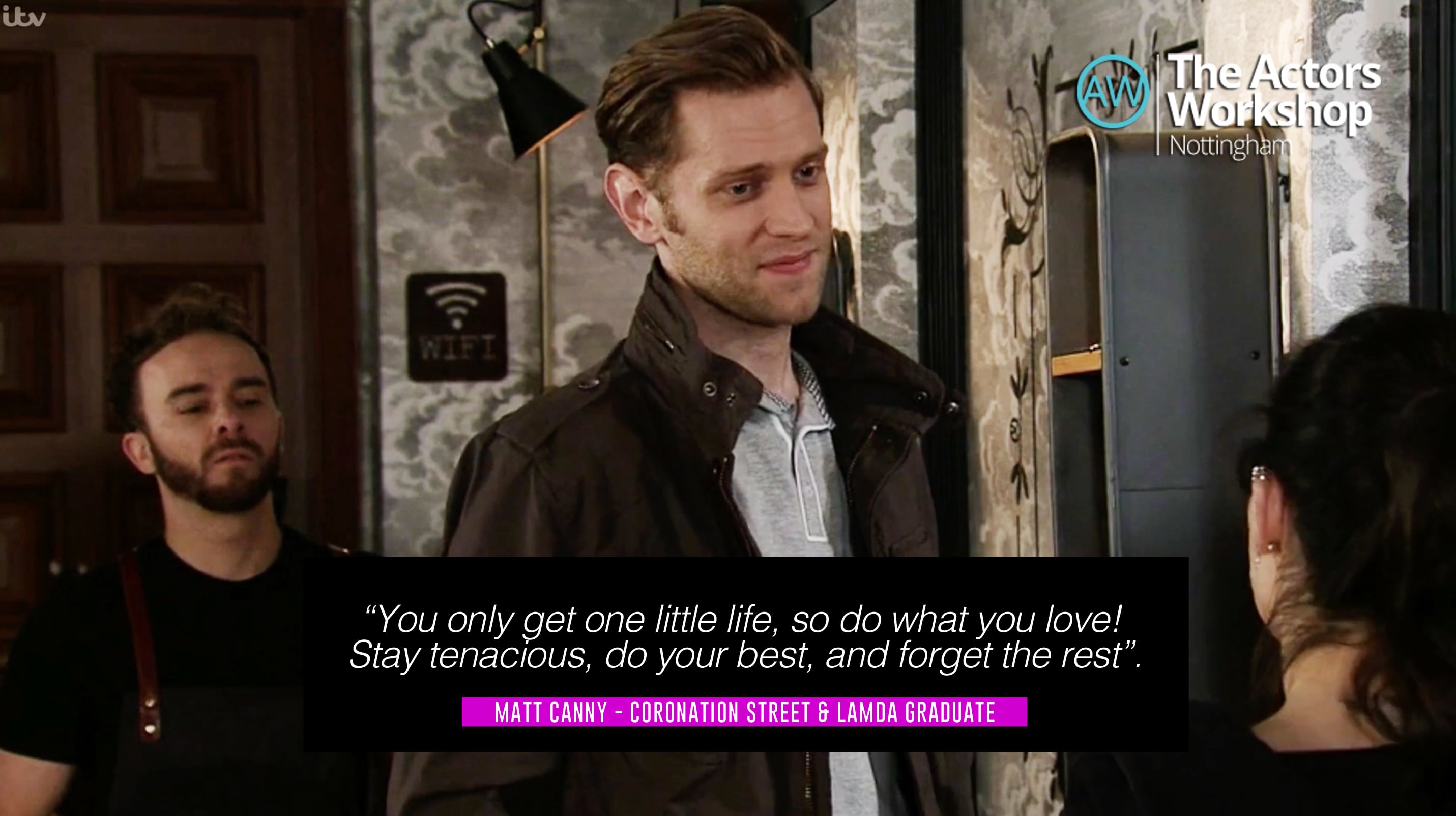 Ex-AW Member Matt Canny Coronation Street Actor