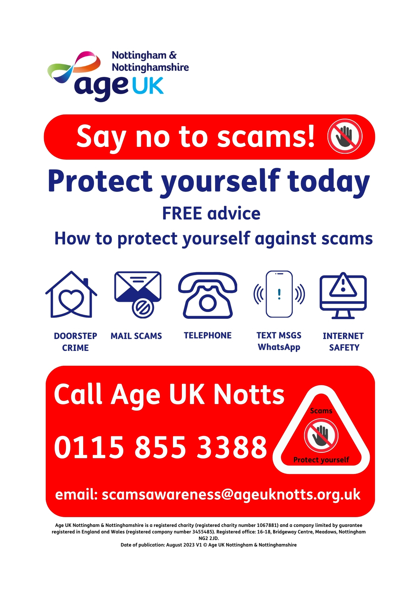 Scams Leaflet