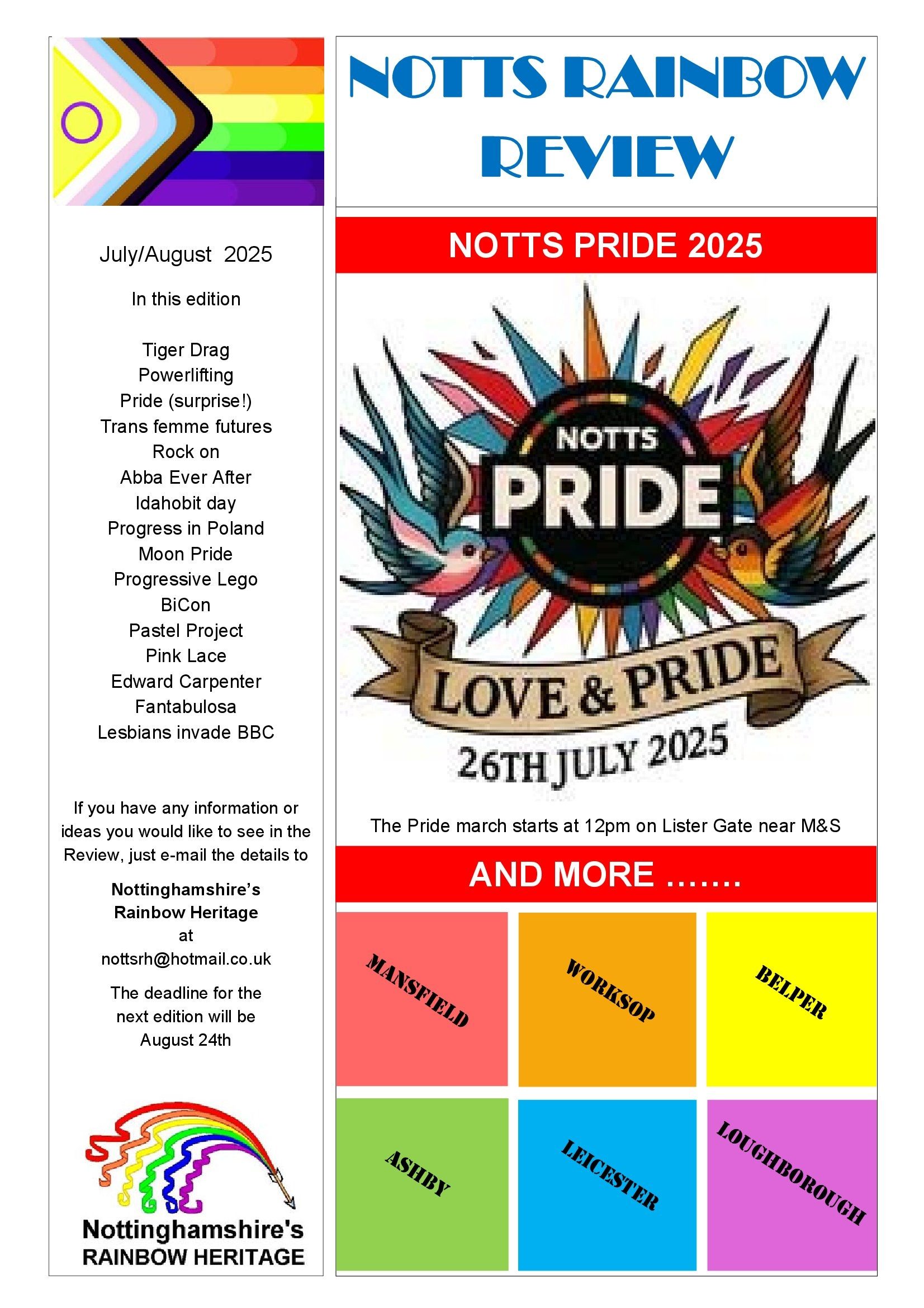 Notts Rainbow Review