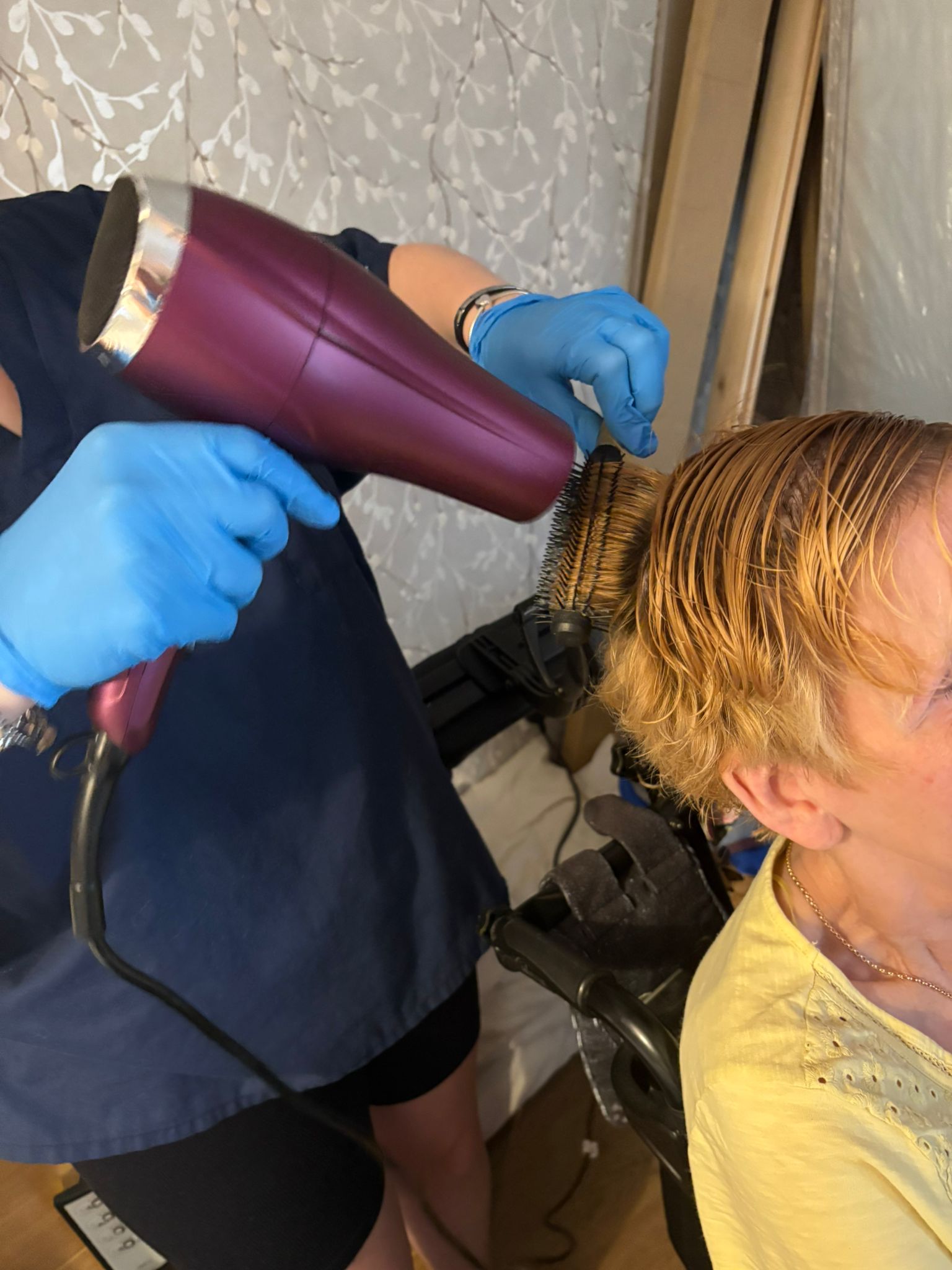 Pamper day for our care user