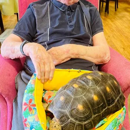 Residents make friends and have fun