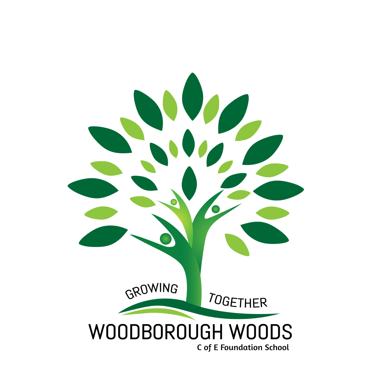 Woodborough Woods school logo