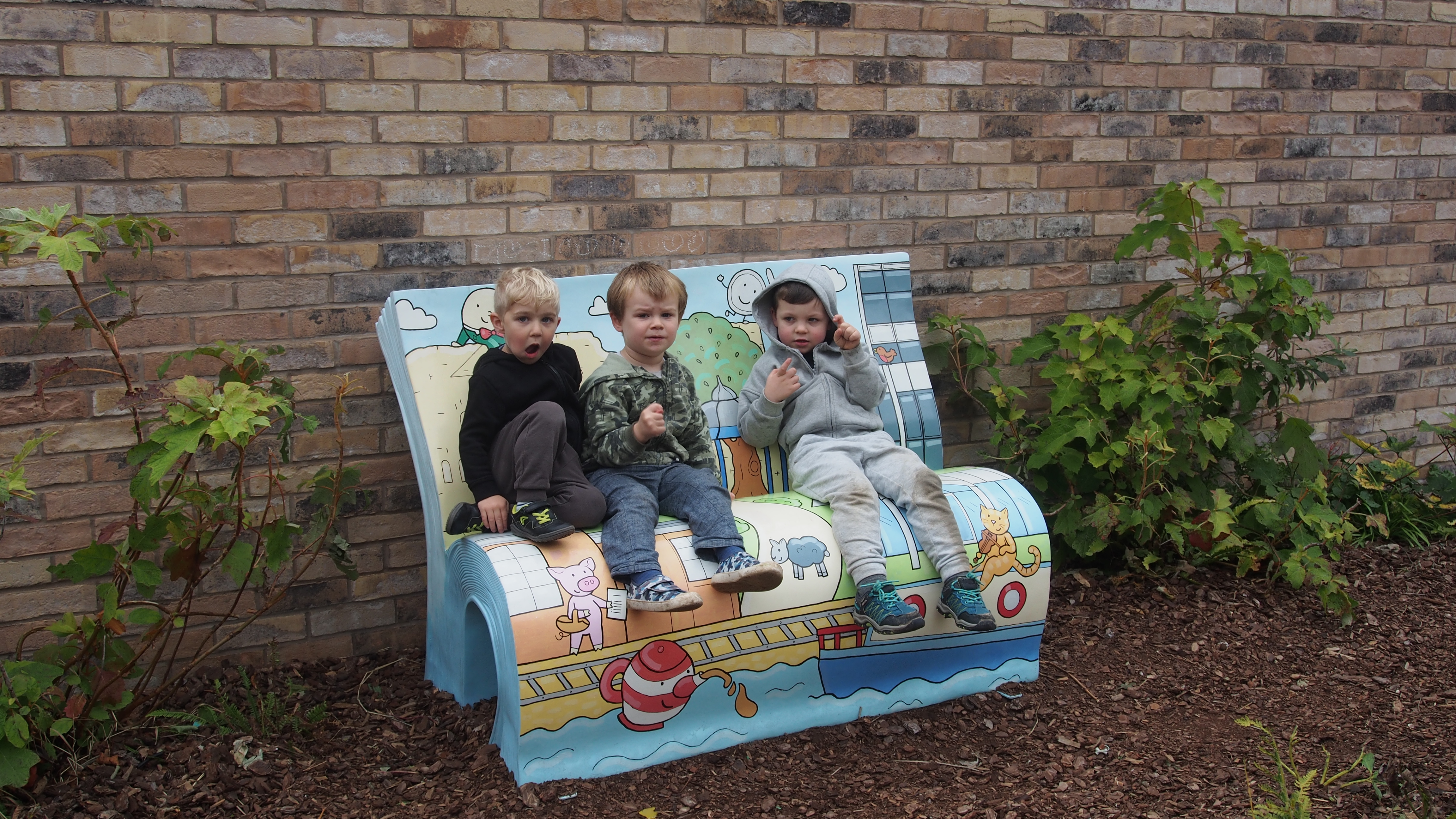 YMCA Book bench