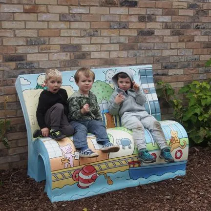 YMCA Book bench