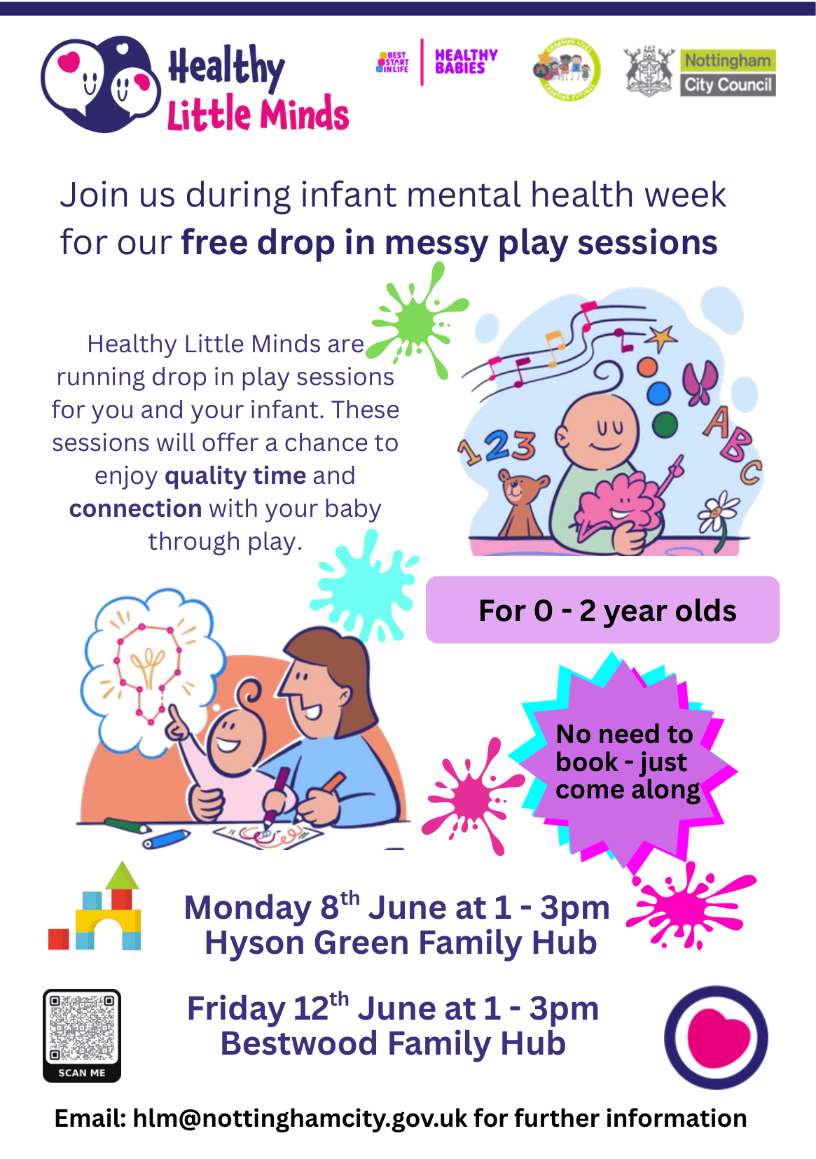 Infant Mental Health Week Flyer