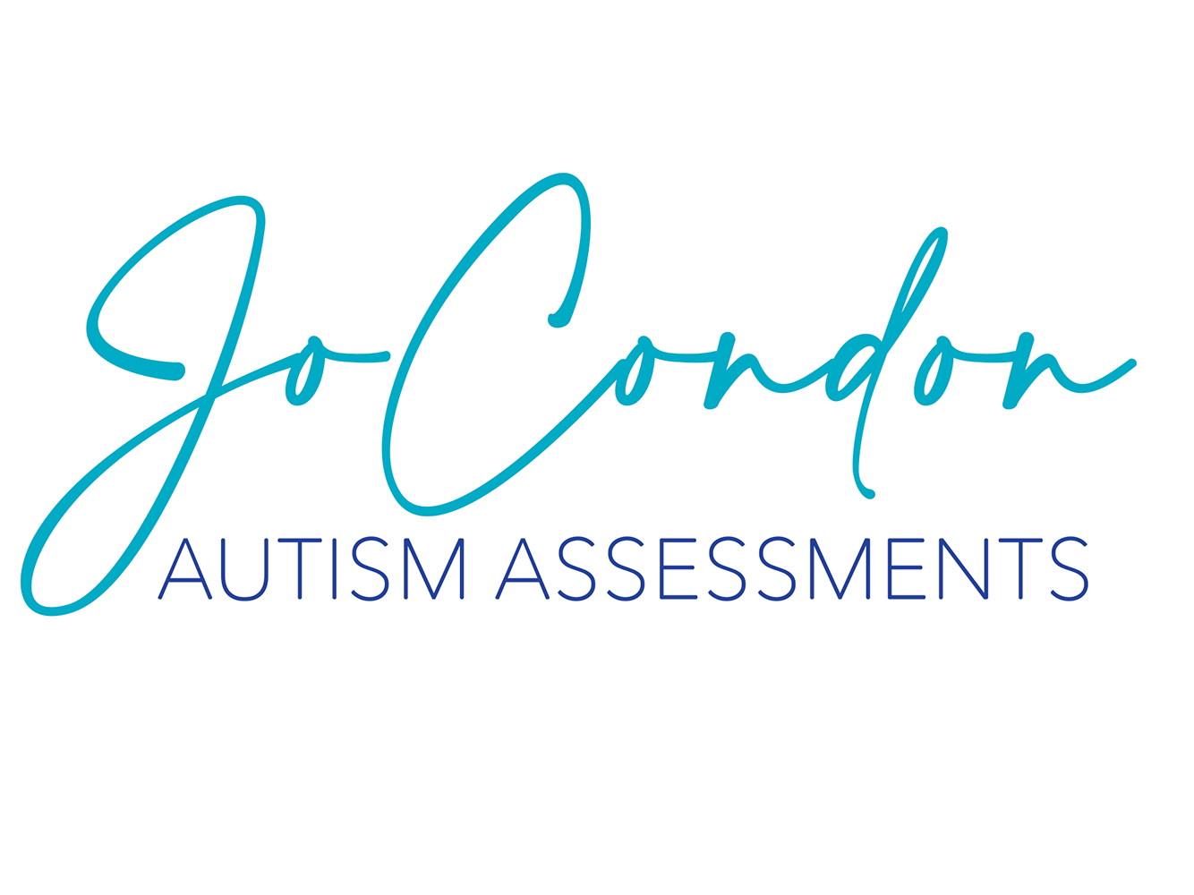 Jo Condon blue signature logo