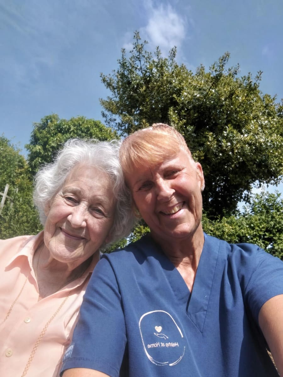Image of Respite Care with a client