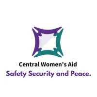Central Women’s Aid logo above the words “Safety Security and Peace.”