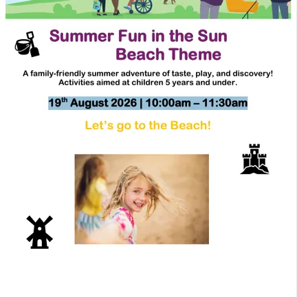 Summer Fun in the Sun - Beach Theme poster